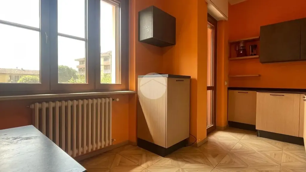 Kitchen - Retrofitted Villa with Balconies in Asti