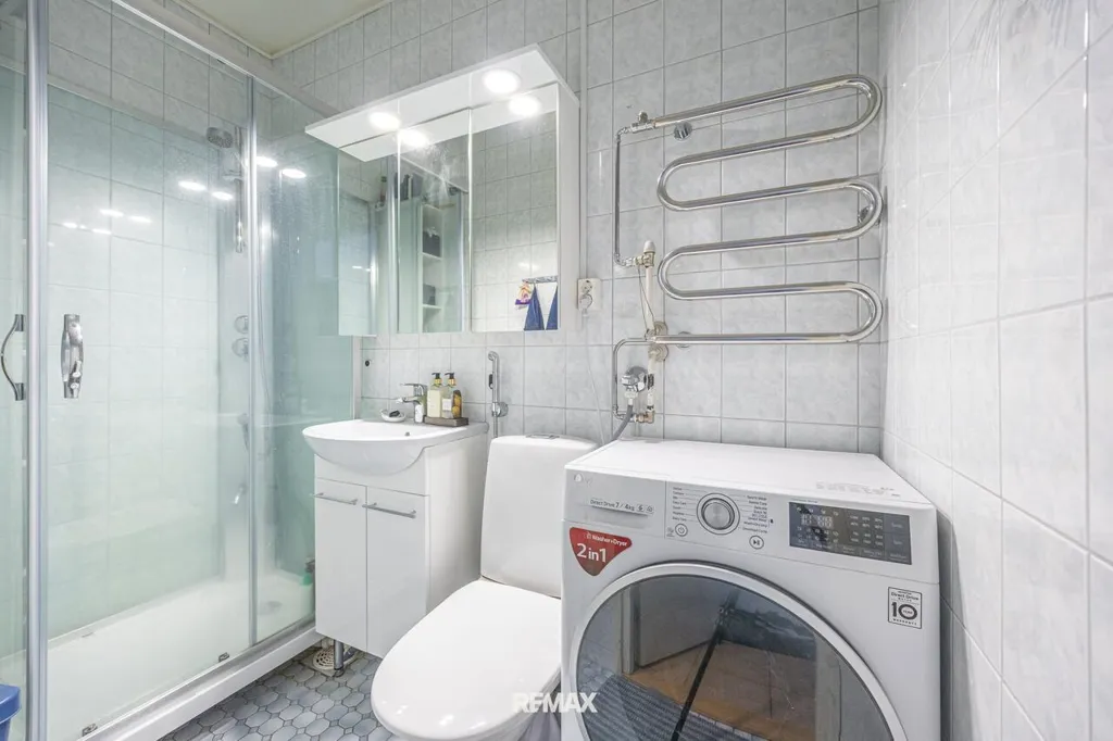 Salles de bain - Appartement 2 pièces à Tampere