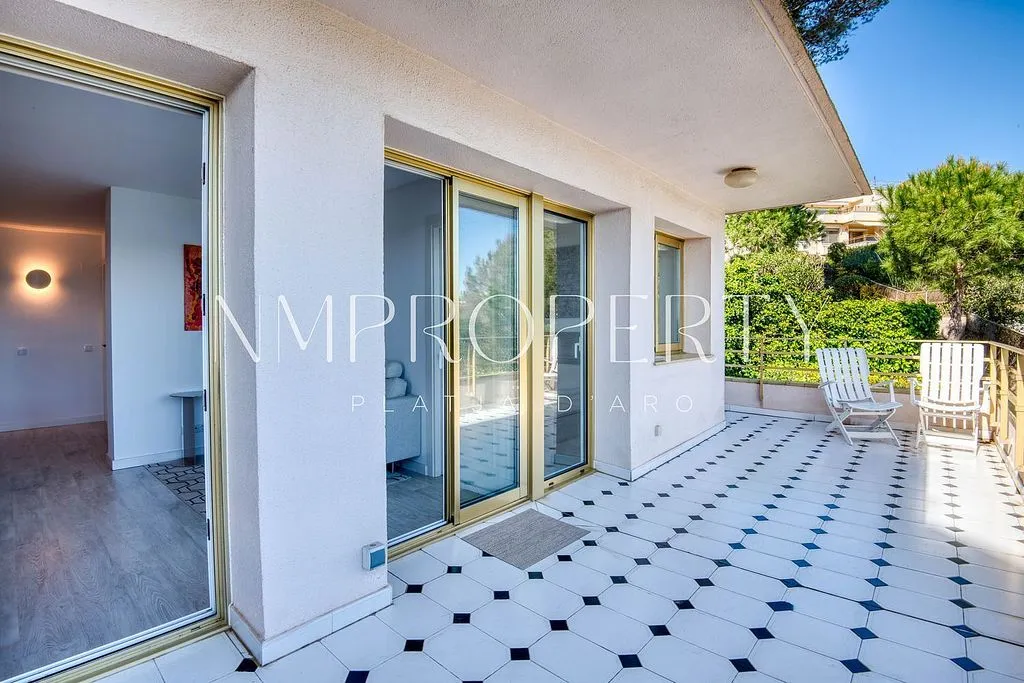 Terrasse - Apartment with Sea View and Pool in S'Agaró