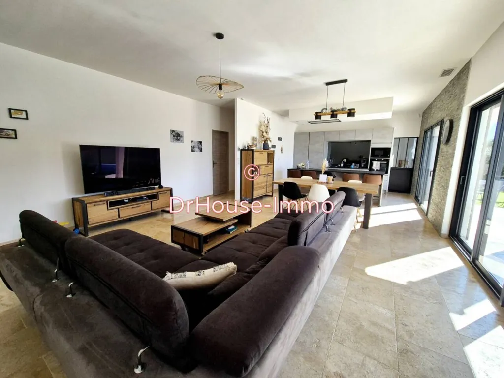 Séjour - Villa avec Piscine et Jacuzzi à Argeliers