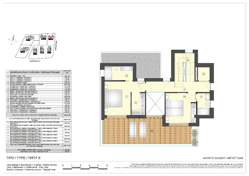 Plan - Modern Villa with Infinity Pool in Estepona