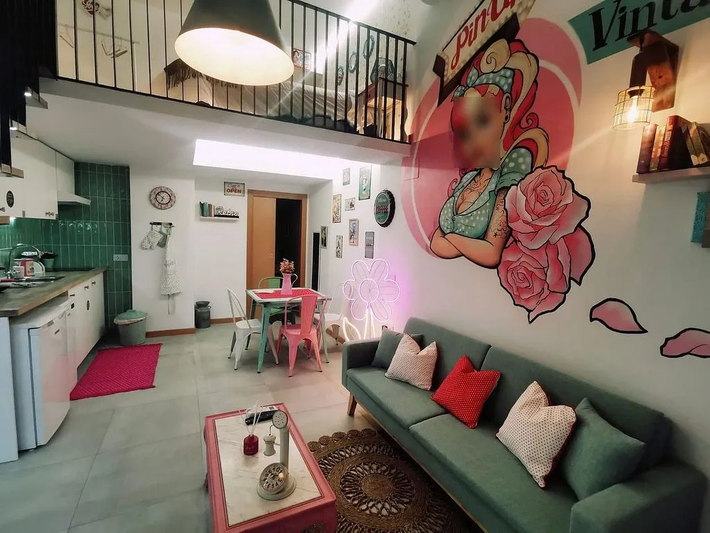 Séjour - Duplex with Terrace in Ciutat Jardí