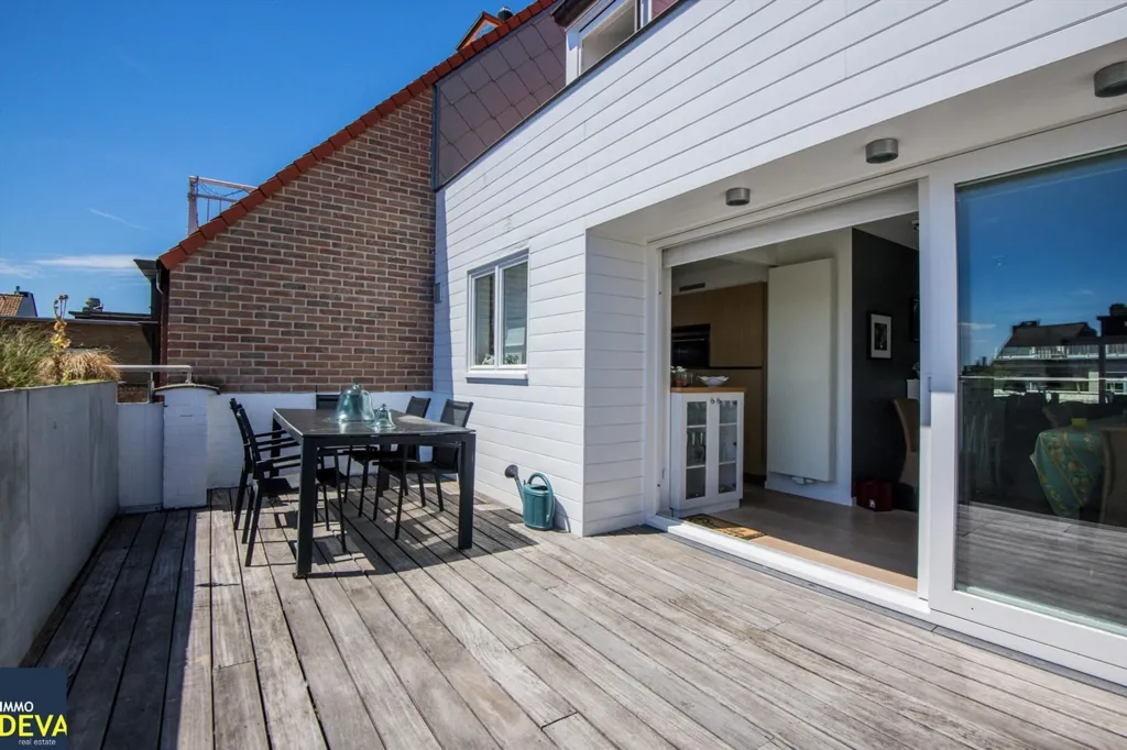 Terrasse - Appartement Duplex avec Terrasses à Knokke