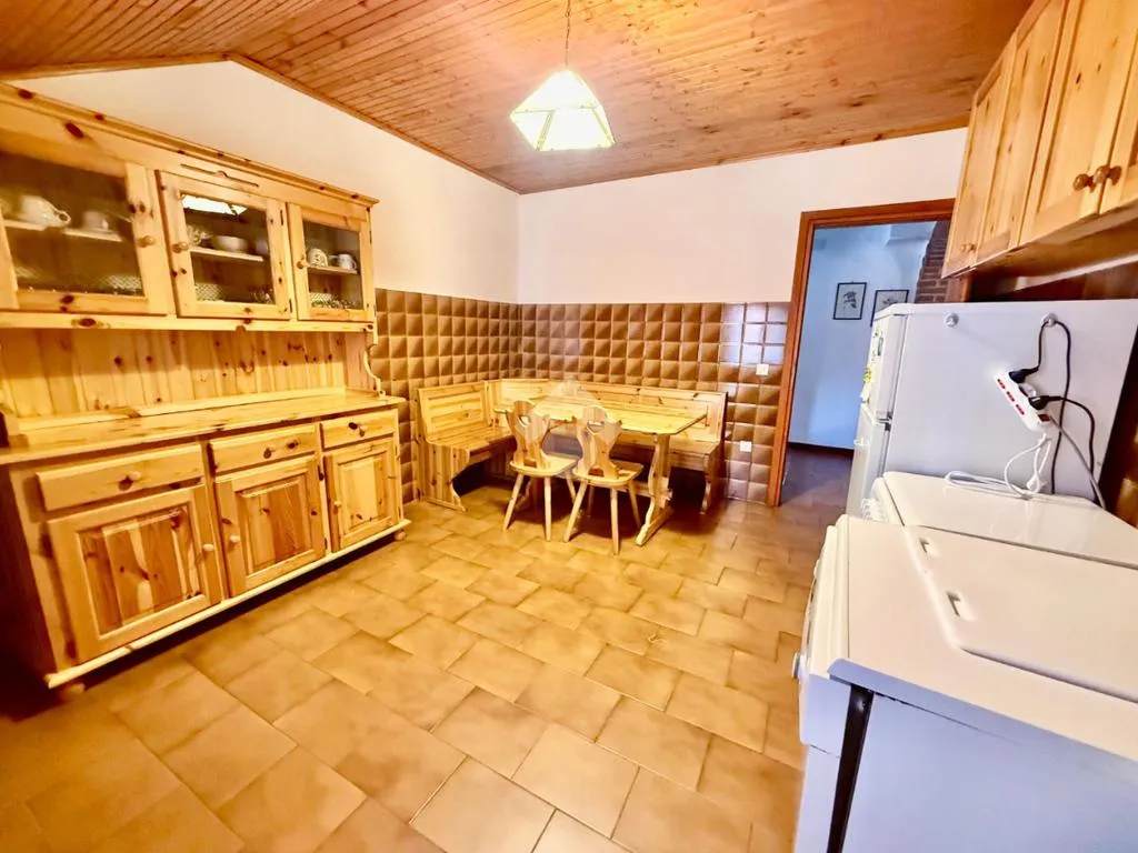 Köök - Trilocale with Balcony in Vezza d'Oglio