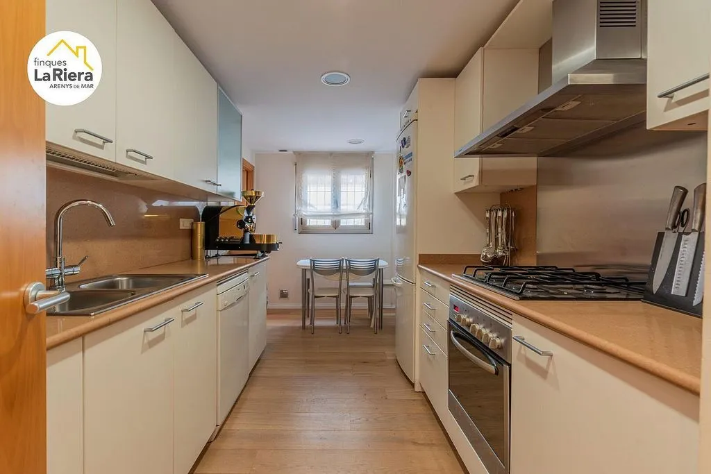 Cuisine - Ground Floor Apartment with Pool in Sant Andreu de Llavaneres