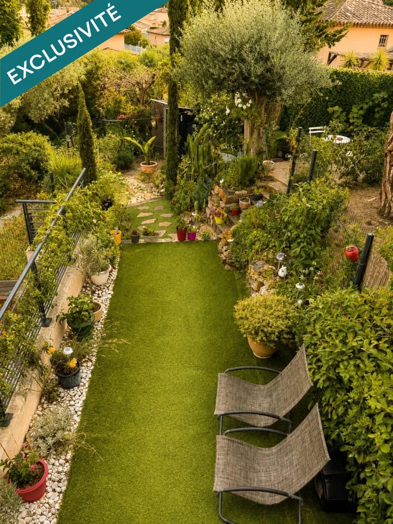 Jardin - Appartement 2 Pièces avec Terrasse et Jardin à Fréjus