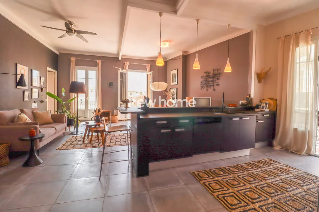 Cuisine - Appartement avec Vue Panoramique à Cannes