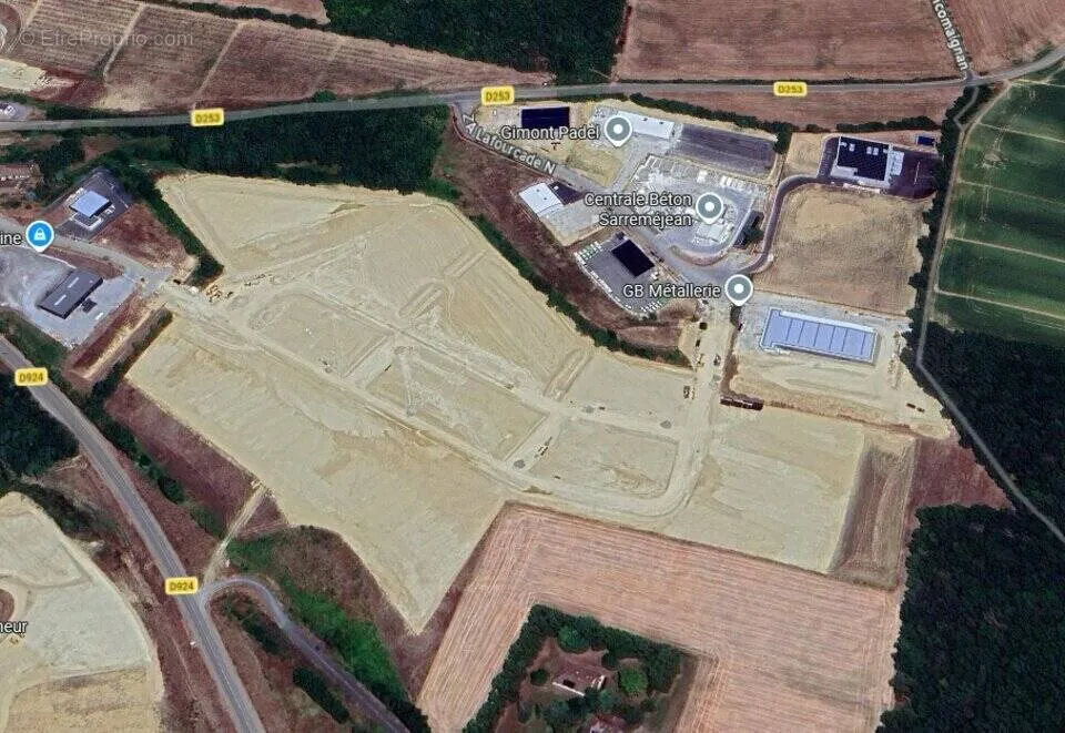 Õhuvaade - Buildable Land with Strategic Location in Gimont