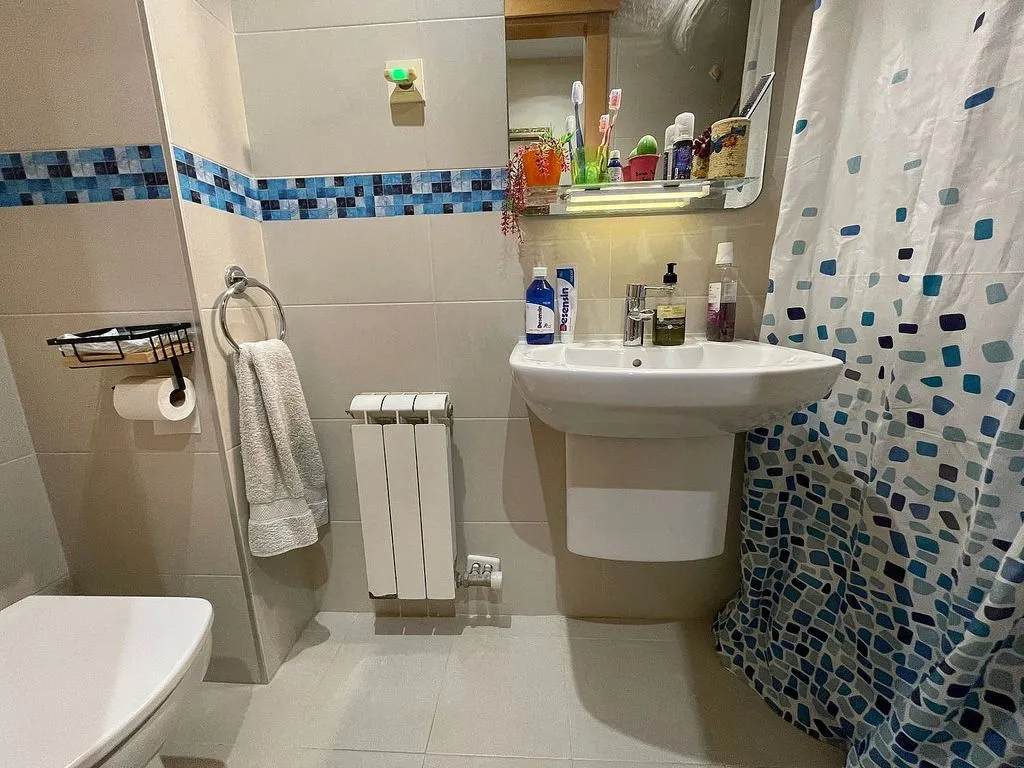Salles de bain - Spacious Apartment with Terrace in Cambrils