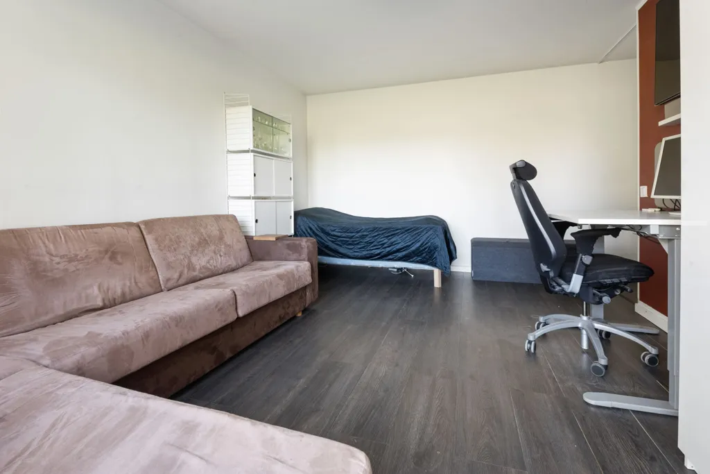 Camere da letto - One-Bedroom Flat with Parking in Munkmora