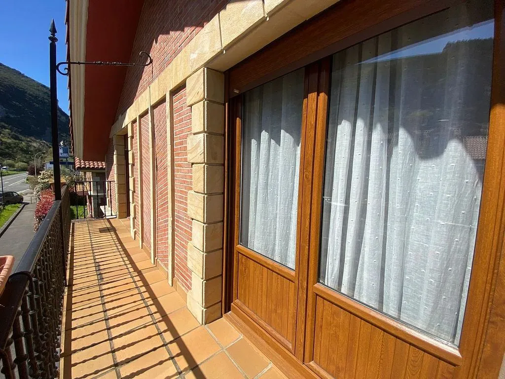 Balcony - Chalet with Pool and Terraces in Islares