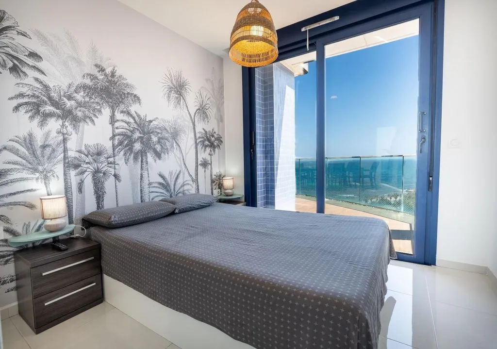Bedrooms - Luxury Penthouse with Sea View in Punta Prima