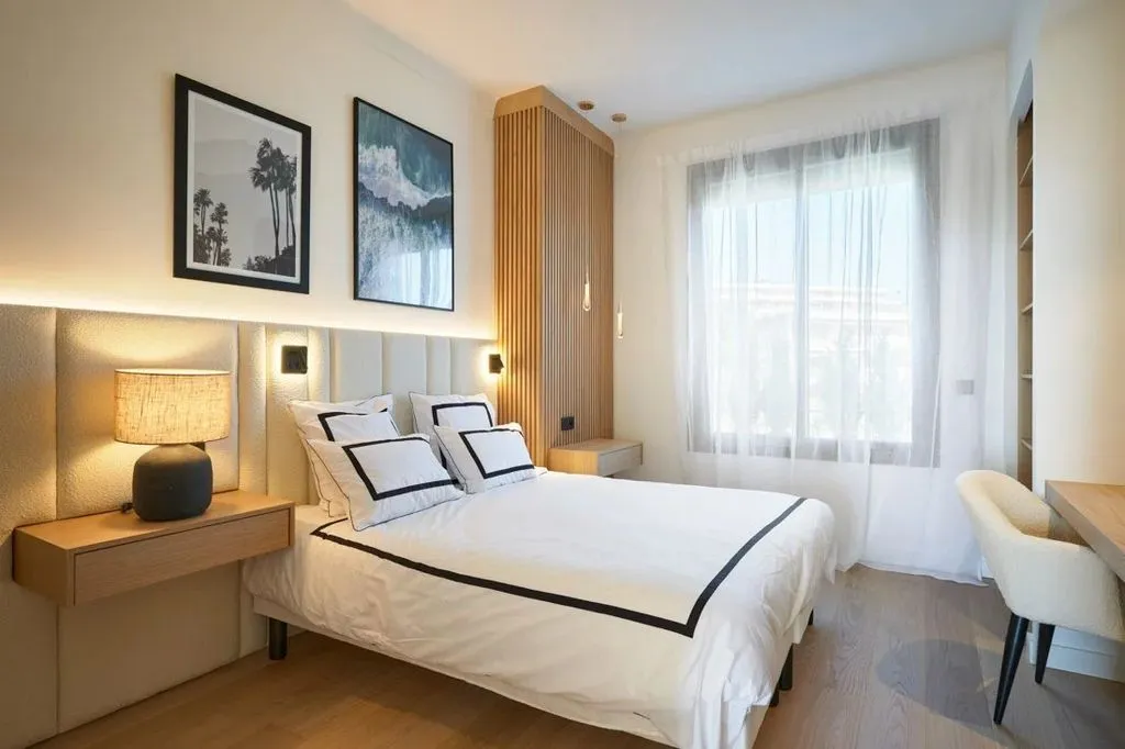 Chambres - Appartement de Luxe avec Vue Mer à Cannes