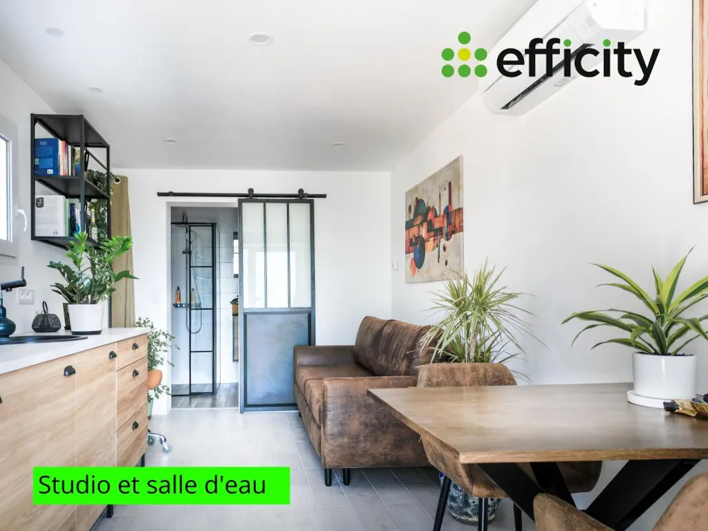 Séjour - Maison de Bourg Rénovée avec Studio à Cheignieu-la-Balme