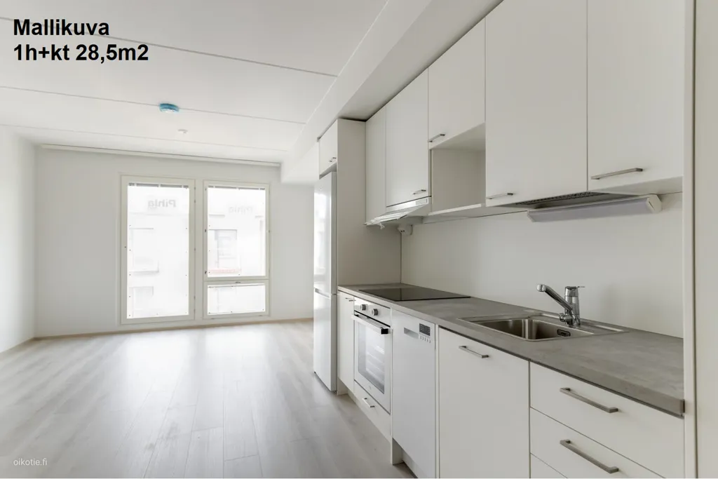 Cuisine - Modern Studio with Balcony in Turku