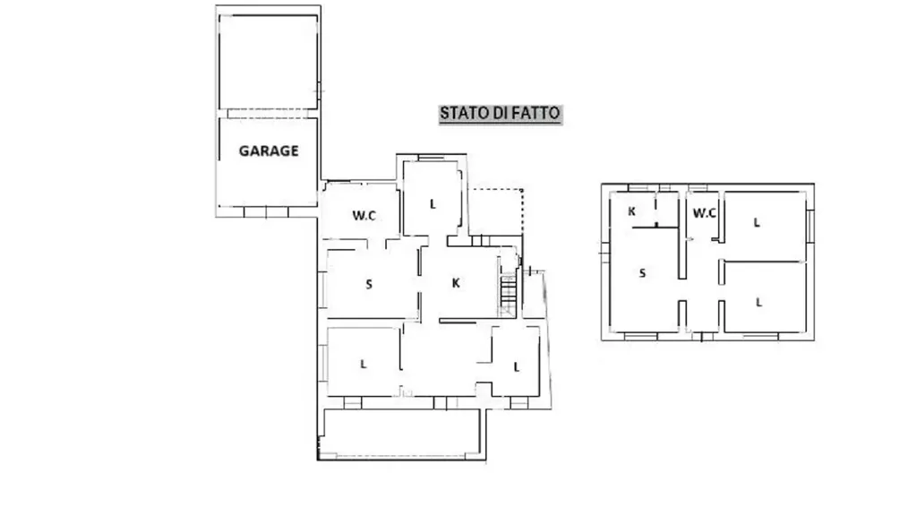 Plan - Cascina with Olive Grove in Carovigno