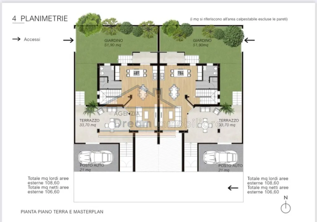 Plan - Luxury Villa with Private Garden in Lusciano