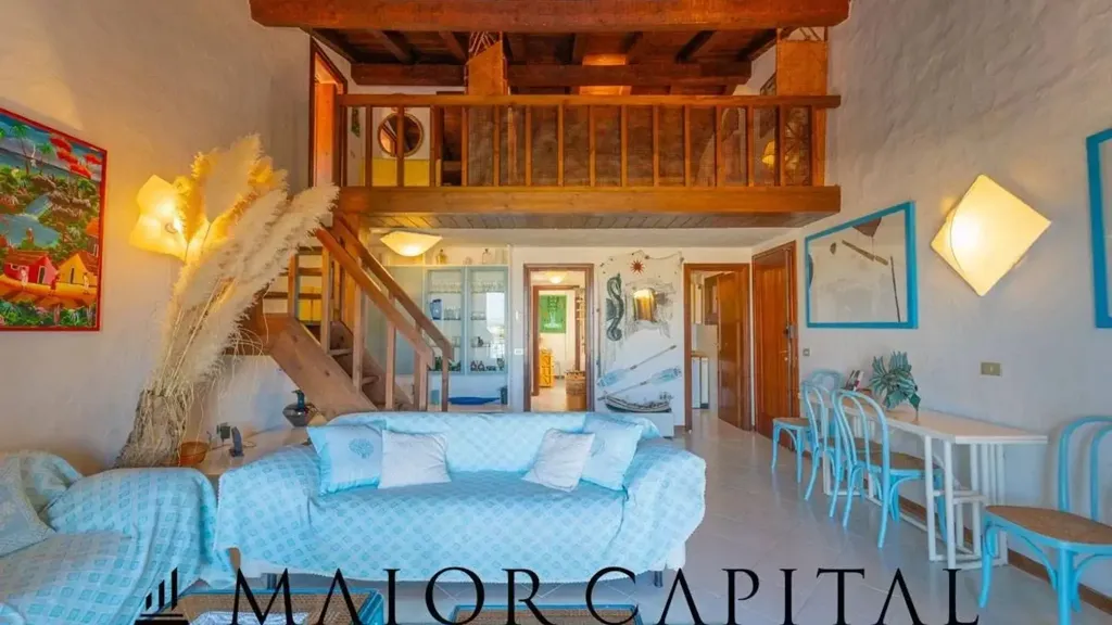 Séjour - Penthouse with Sea View in Porto Rotondo