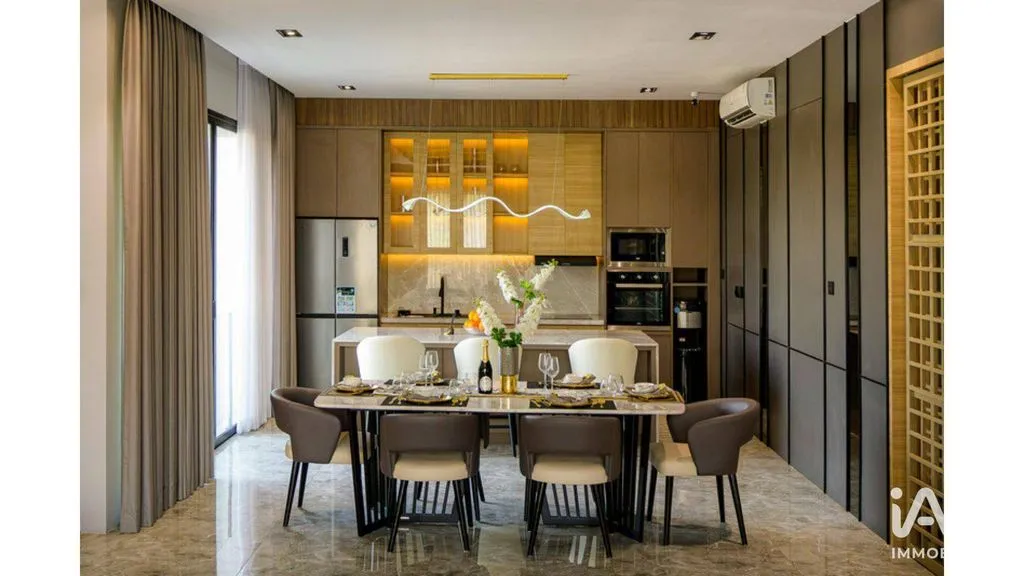 Söögituba - Luxury Apartment with Balcony in Motte-Picquet