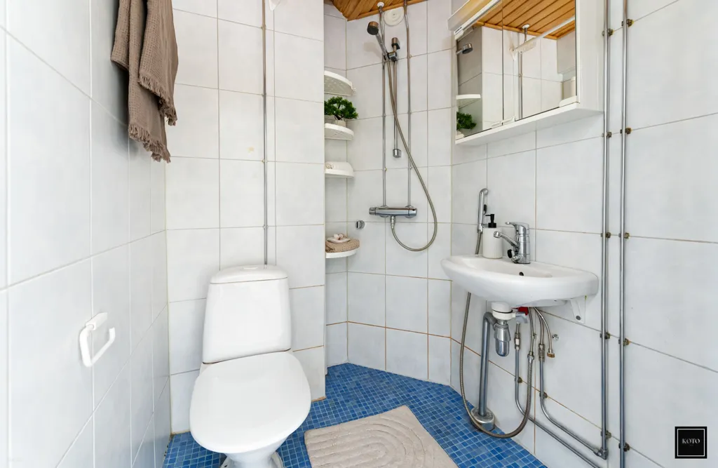 Salles de bain - City Apartment with Balcony in Kuopio Centre
