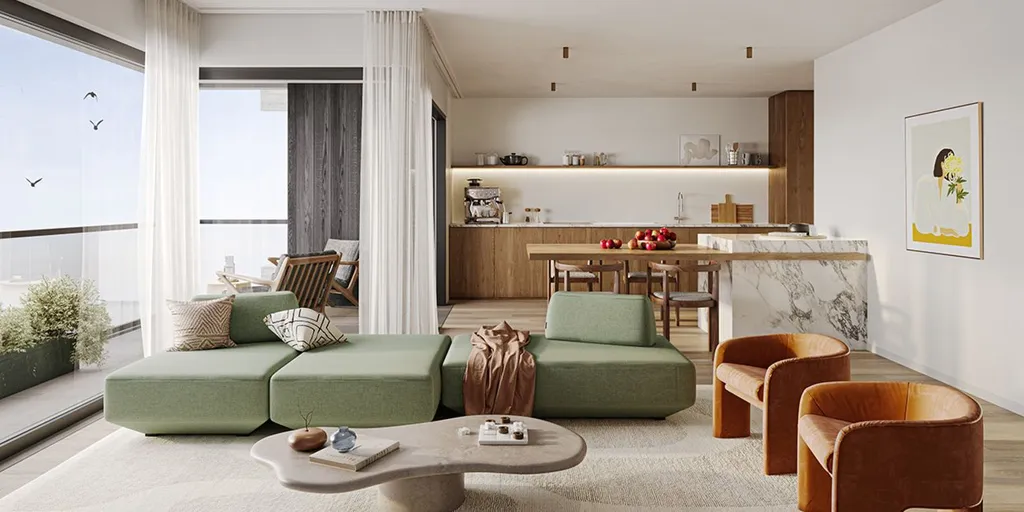Elutuba - Stylish Seafront Project in Koksijde