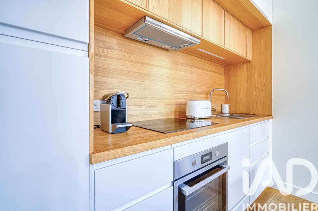 Cuisine - Appartement d'Architecte dans le Marais Historique