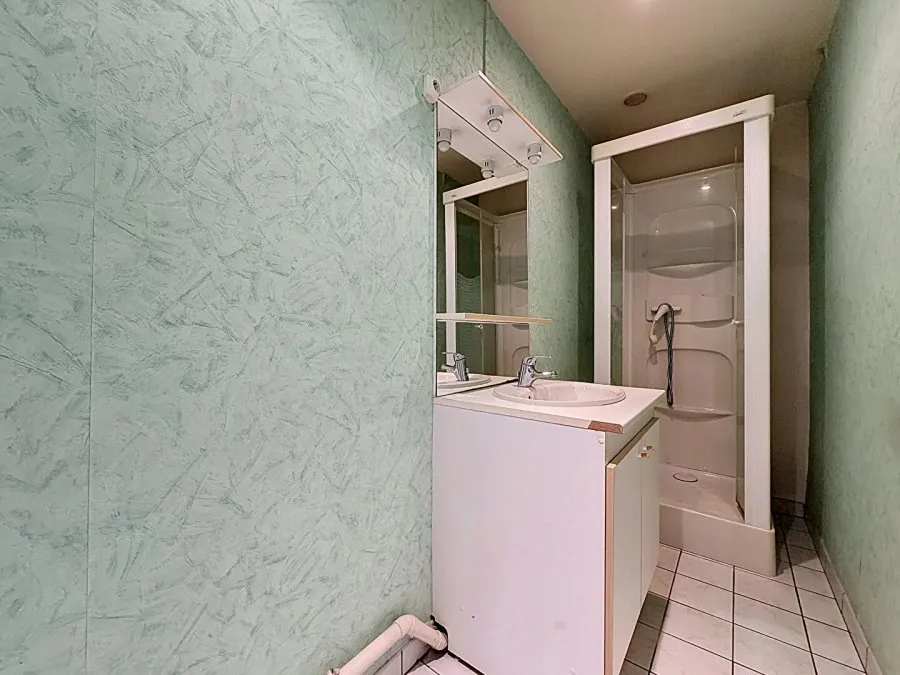 Salles de bain - Appartement 1 Pièce avec Cave à Nancy