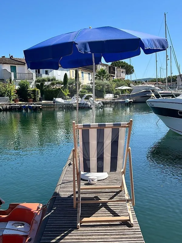 Terrass - Cassine House with Private Dock in Port Grimaud
