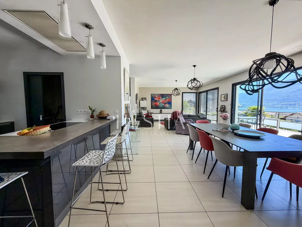 Söögituba - Luxury House with Pool on Lake Bourget, Aix-les-Bains