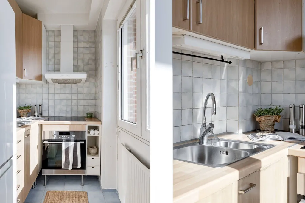 Köök - Efficient 1st Floor Apartment in Malmö