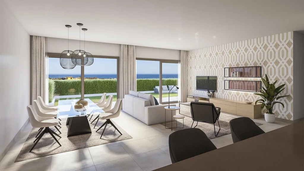 Salle à manger - Apartment with Scenic Views in Estepona