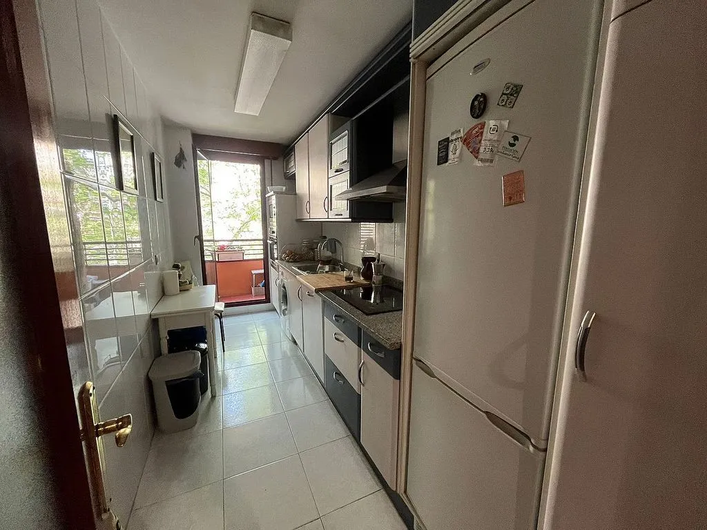 Cuisine - Apartment with Terrace in San Adrián, Logroño