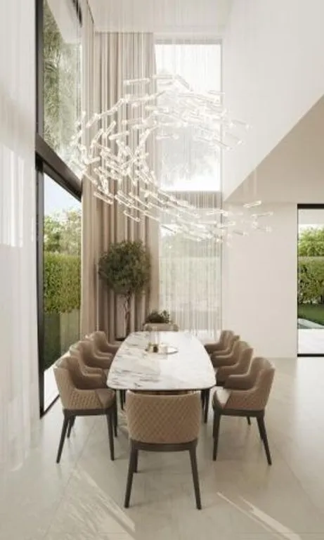 Söögituba - Luxury Villa with Pool in East Marbella