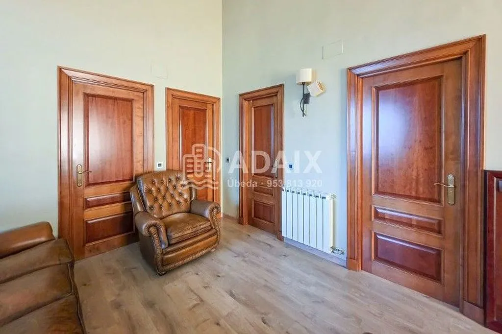 Living Room - Chalet with Pool in Baeza, Jaén
