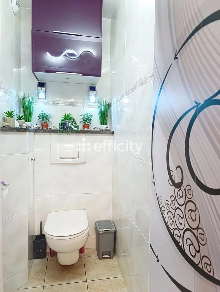 Bathrooms - Renovated Apartment with Terrace in Echirolles