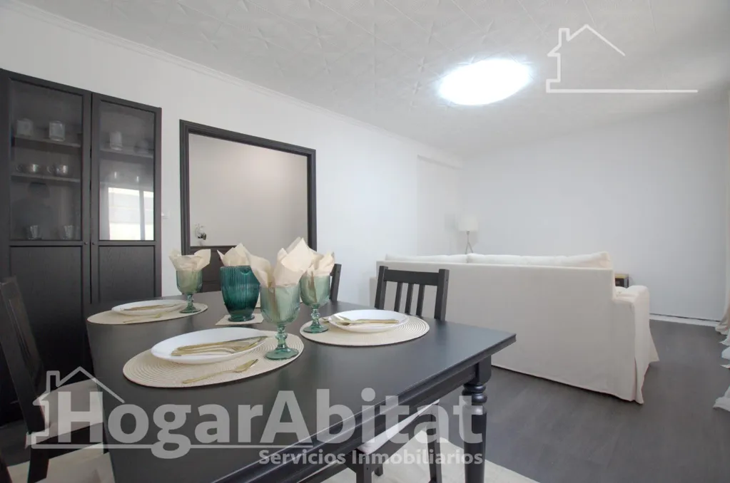 Salle à manger - Reformed Apartment with Balcony near Cullera Centre