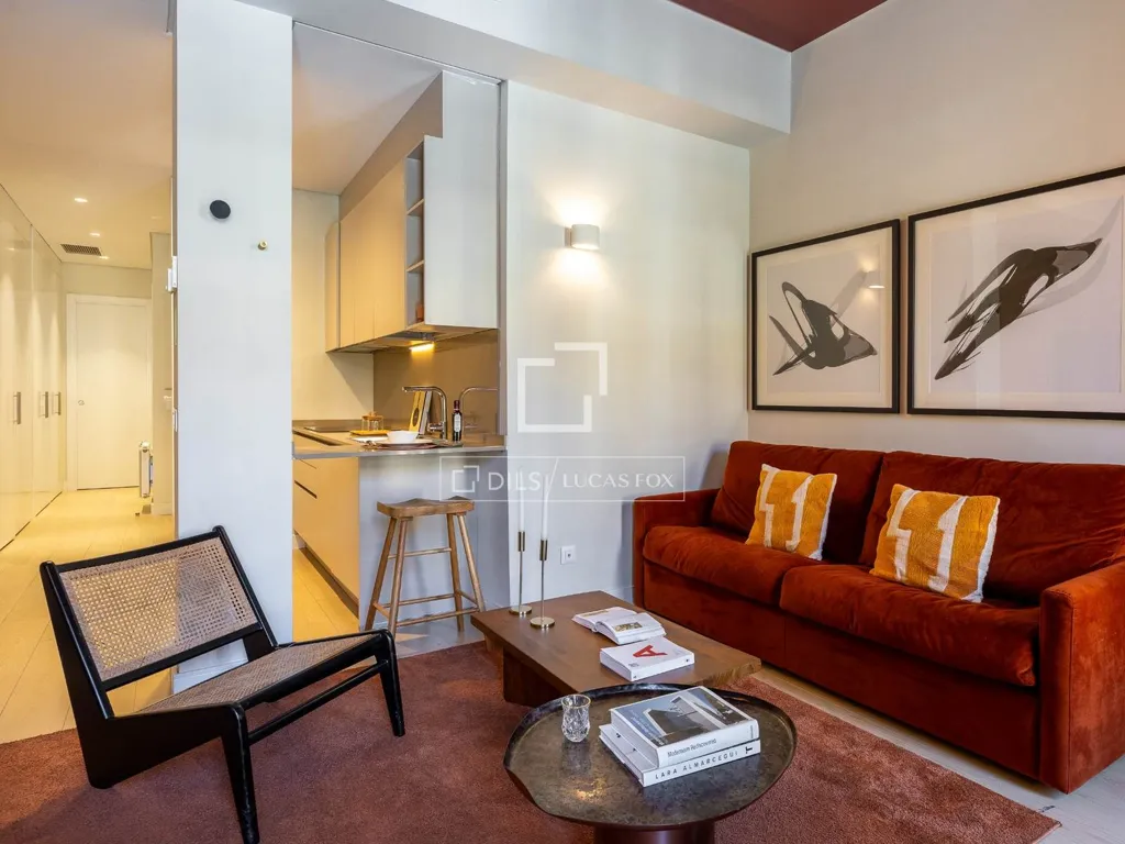 Soggiorno - Modern Flat with Two Suites in Malasaña