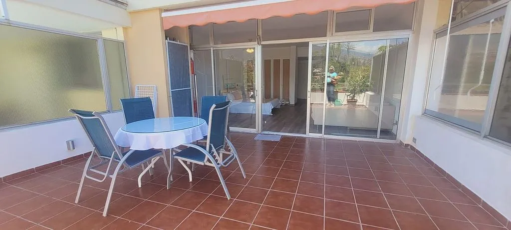 Terrace - Studio with Terrace and Pool in Puerto de la Cruz