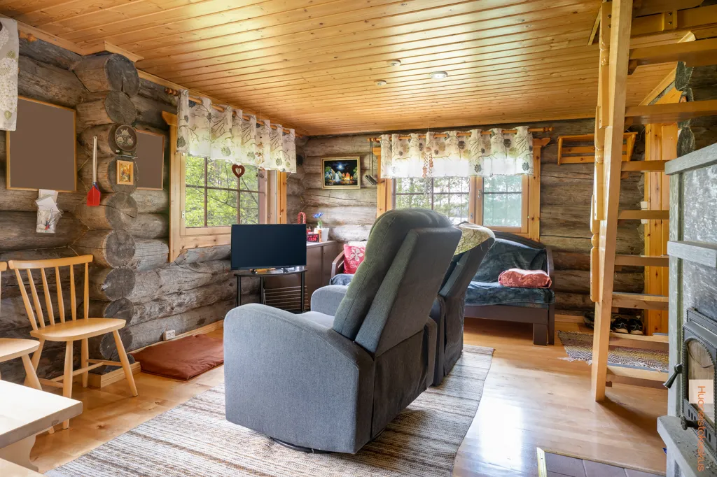 Soggiorno - Cottage with Private Lakefront in Pihtipudas