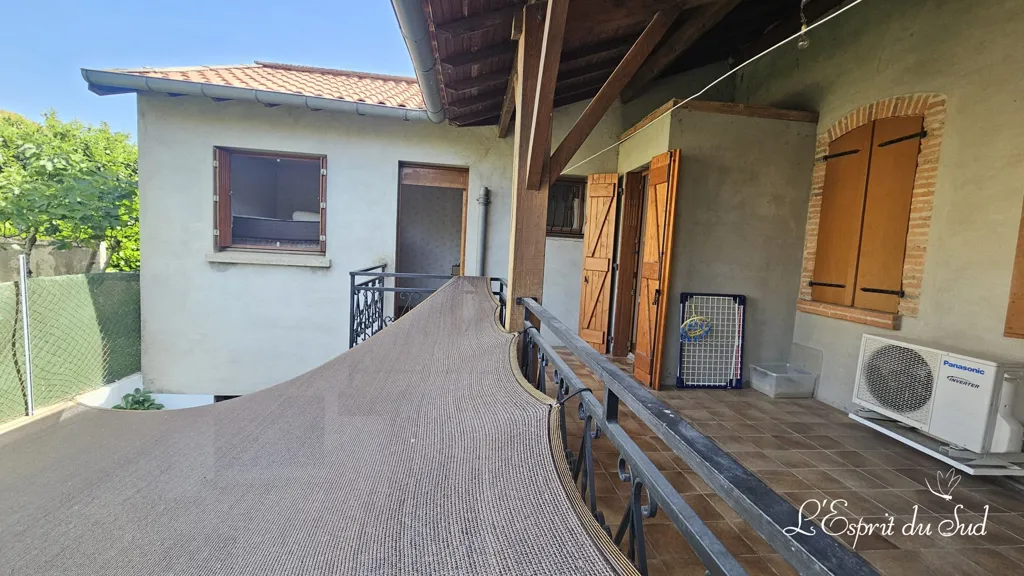 Terrasse - Maison de Caractère avec Jardin au Centre de Rabastens