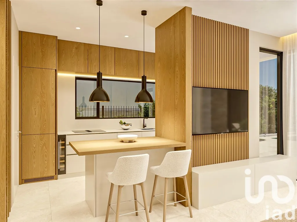 Kitchen - Modern Villa with Sea View in Finestrat
