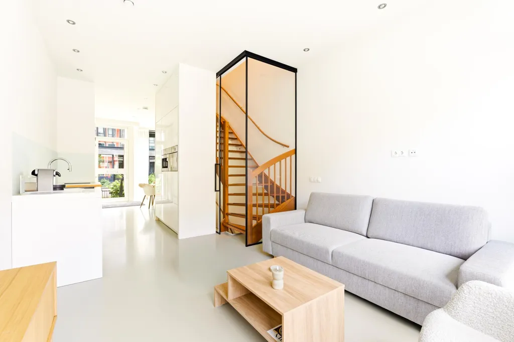 Séjour - Modern Mansion with Balcony in Amsterdam
