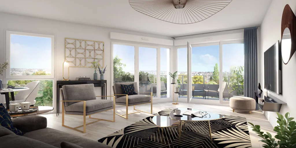 Elutuba - Modern Apartment in Green Setting near RER D