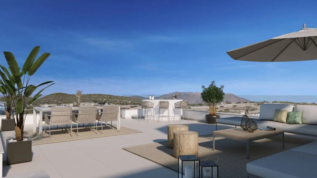 Terrasse - Luxury Flat with Lake View in Casares
