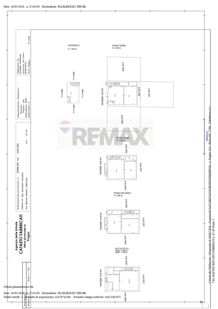 Grundriss - Spacious Apartment with Panoramic View in San Giovanni Rotondo
