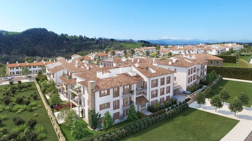Õhuvaade - New Flat with Elevator in Comillas
