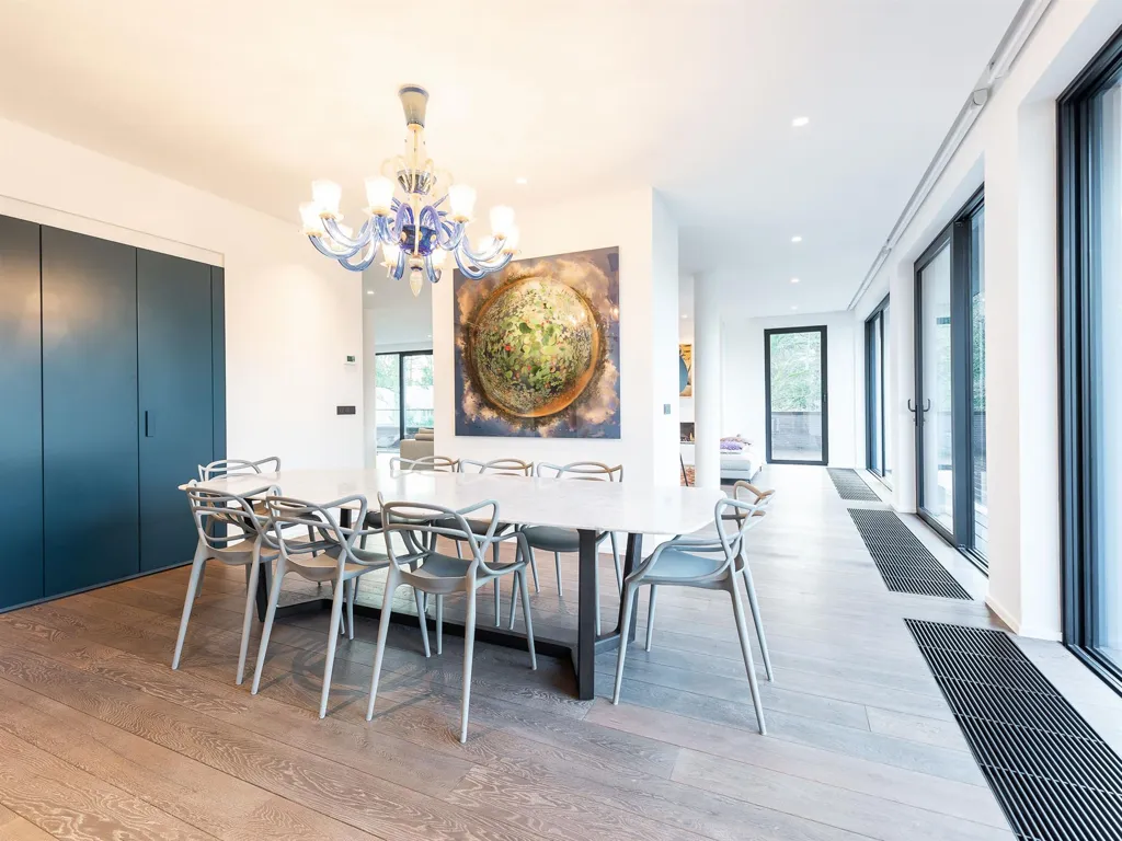 Dining Room - Penthouse with Terrace near Bois de La Cambre, Uccle