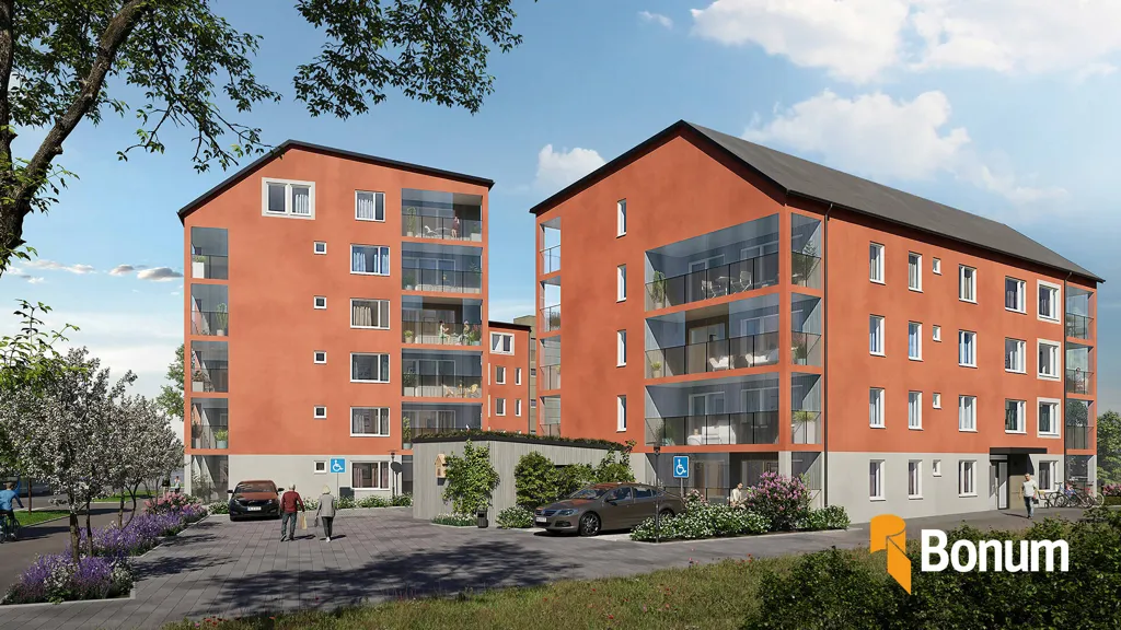 Extérieur - Apartment with 17 m² Balcony in Linköping