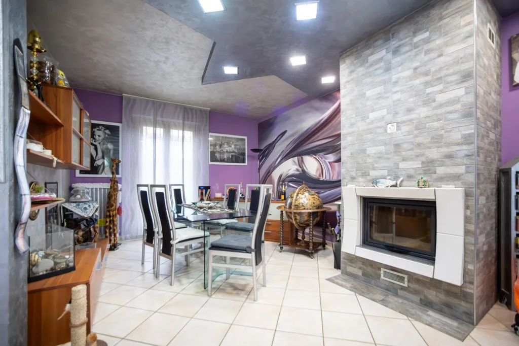 Dining Room - Villa with Garden in Rivalta di Torino