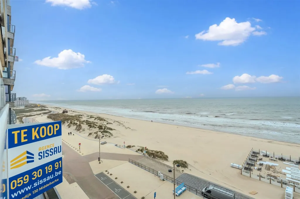 Välivaade - Studio with Frontal Sea View in Middelkerke